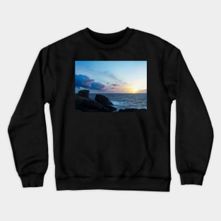 Clachtol Beach sunset Crewneck Sweatshirt